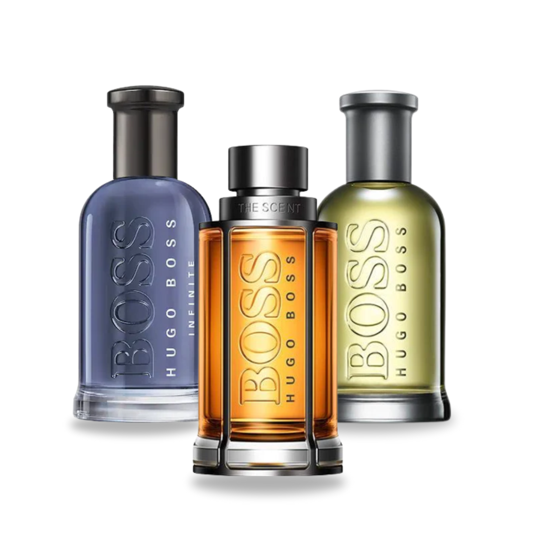3 Perfume combination - Boss Bottled Infinite, Boss The Scent and Boss Bottled